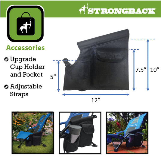 STRONGBACK Low Gravity Beach Chair