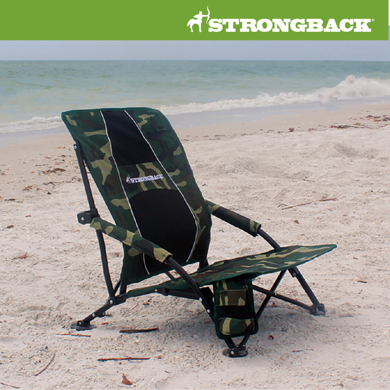 Load image into Gallery viewer, STRONGBACK Low Gravity Camo Chair