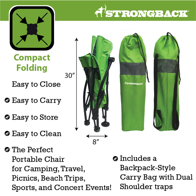 Load image into Gallery viewer, STRONGBACK Low Gravity Beach Chair