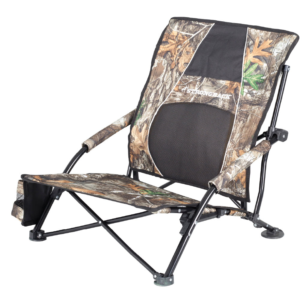 STRONGBACK Low Gravity Beach Chair Real Tree Experience