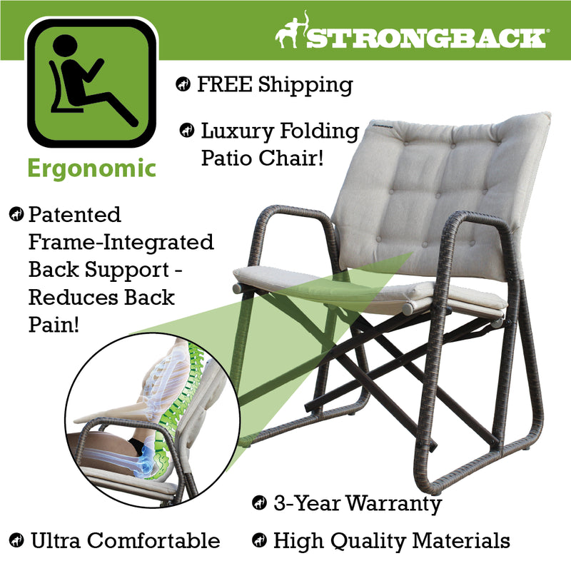 Load image into Gallery viewer, STRONGBACK Patio Chair