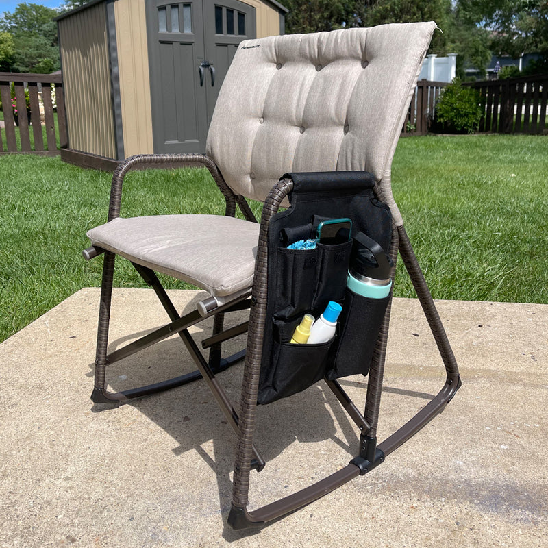 Load image into Gallery viewer, Image of the BIG Pocket on STRONGBACK Patio chair
