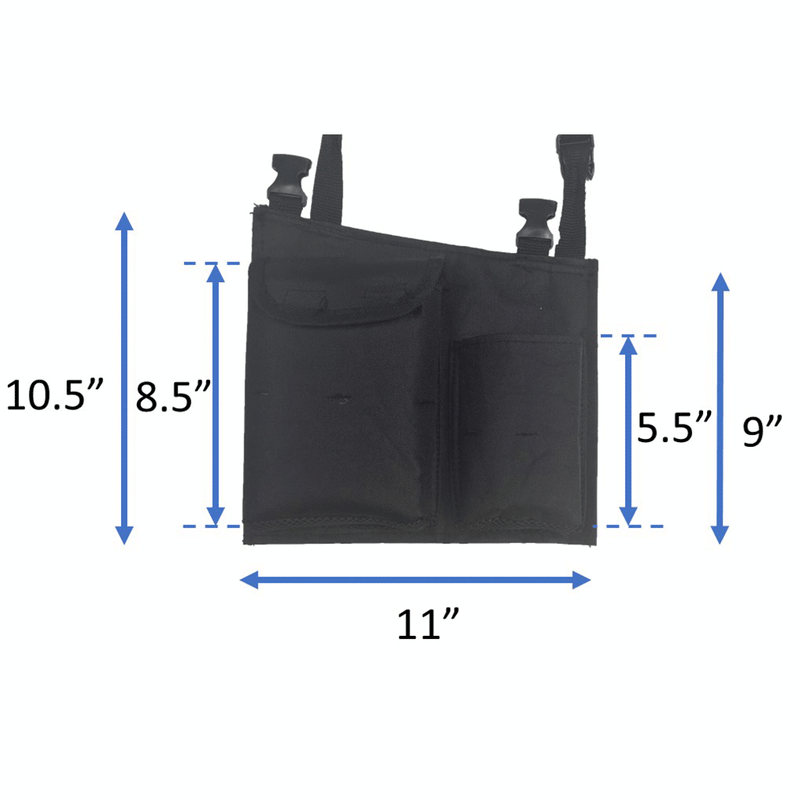 Load image into Gallery viewer, Strongback Elite and Guru Upgraded Cupholder. Measurements.