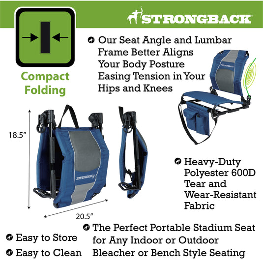 STRONGBACK Stadium Seat