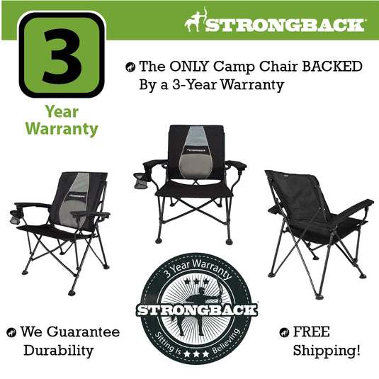 STRONGBACK Elite Chair 3 year warranty
