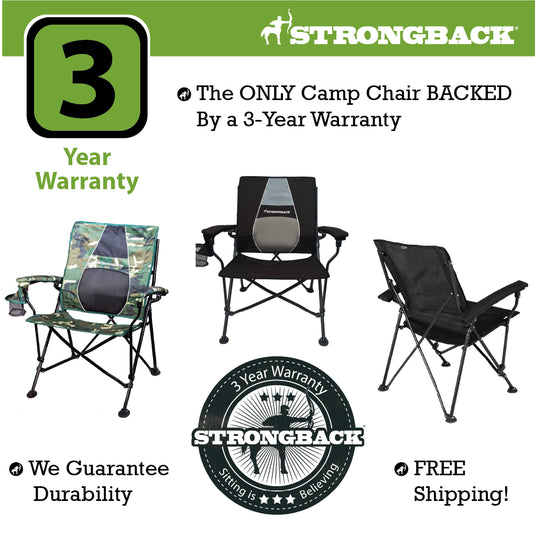 STRONGBACK Elite Chair 3 year warranty