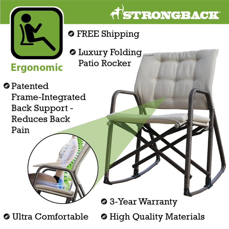 Load image into Gallery viewer, STRONGBACK Patio Rocker
