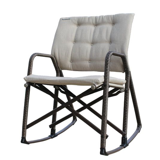STRONGBACK Folding Patio Rocker: Experience Ultimate Comfort and Luxury