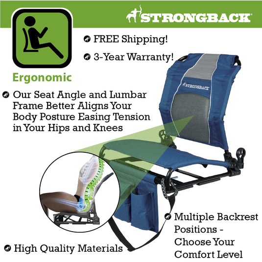 Seat back angle discount comfort