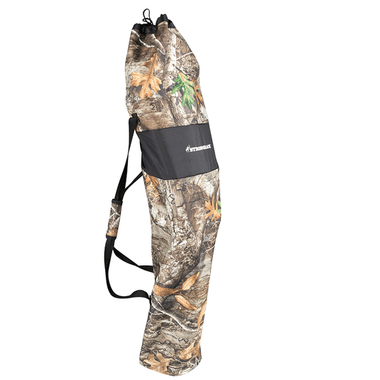 Strongback Elite Carry Bag with Backpack Straps. Real Tree.