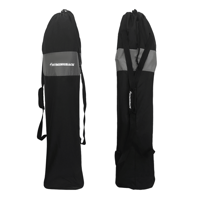 Strongback Guru Carry Bag with Backpack Straps. Black.